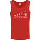 Week to Friday Weekend Beer Funny Alcohol Mens Vest Tank Top Red