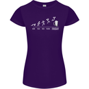 Week to Friday Weekend Beer Funny Alcohol Womens Petite Cut T-Shirt Purple