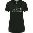 Week to Friday Weekend Beer Funny Alcohol Womens Wider Cut T-Shirt Black
