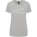 Week to Friday Weekend Beer Funny Alcohol Womens Wider Cut T-Shirt Sports Grey