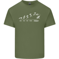 Week to Friday Weekend Beer Holiday Funny Mens Cotton T-Shirt Tee Top Military Green