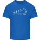 Week to Friday Weekend Beer Holiday Funny Mens Cotton T-Shirt Tee Top Royal Blue