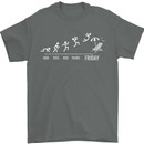 Week to Friday Weekend Beer Holiday Funny Mens T-Shirt 100% Cotton Charcoal