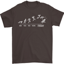 Week to Friday Weekend Beer Holiday Funny Mens T-Shirt 100% Cotton Dark Chocolate
