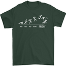 Week to Friday Weekend Beer Holiday Funny Mens T-Shirt 100% Cotton Forest Green