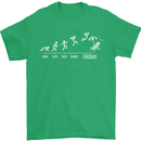 Week to Friday Weekend Beer Holiday Funny Mens T-Shirt 100% Cotton Irish Green