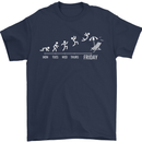 Week to Friday Weekend Beer Holiday Funny Mens T-Shirt 100% Cotton Navy Blue