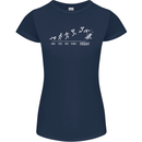 Week to Friday Weekend Beer Holiday Funny Womens Petite Cut T-Shirt Navy Blue