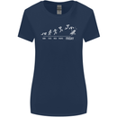 Week to Friday Weekend Beer Holiday Funny Womens Wider Cut T-Shirt Navy Blue