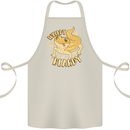Weirdy Beardy Funny Bearded Dragon Cotton Apron 100% Organic Natural