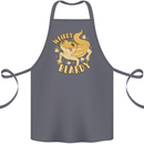 Weirdy Beardy Funny Bearded Dragon Cotton Apron 100% Organic Steel