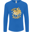 Weirdy Beardy Funny Bearded Dragon Mens Long Sleeve T-Shirt Royal Blue
