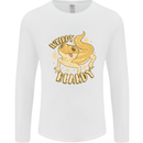 Weirdy Beardy Funny Bearded Dragon Mens Long Sleeve T-Shirt White