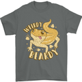 Weirdy Beardy Funny Bearded Dragon Mens T-Shirt 100% Cotton Charcoal