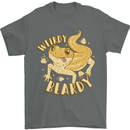 Weirdy Beardy Funny Bearded Dragon Mens T-Shirt 100% Cotton Charcoal