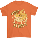 Weirdy Beardy Funny Bearded Dragon Mens T-Shirt 100% Cotton Orange