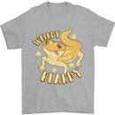 Weirdy Beardy Funny Bearded Dragon Mens T-Shirt 100% Cotton Sports Grey