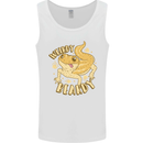 Weirdy Beardy Funny Bearded Dragon Mens Vest Tank Top White