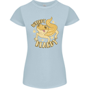 Weirdy Beardy Funny Bearded Dragon Womens Petite Cut T-Shirt Light Blue