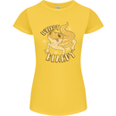 Weirdy Beardy Funny Bearded Dragon Womens Petite Cut T-Shirt Yellow