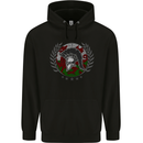 Welsh Bodybuilding Flag Gym Training Wales Childrens Kids Hoodie Black