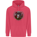 Welsh Bodybuilding Flag Gym Training Wales Childrens Kids Hoodie Heliconia
