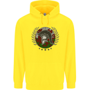 Welsh Bodybuilding Flag Gym Training Wales Childrens Kids Hoodie Yellow