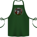 Welsh Bodybuilding Flag Gym Training Wales Cotton Apron 100% Organic Forest Green