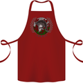 Welsh Bodybuilding Flag Gym Training Wales Cotton Apron 100% Organic Maroon