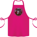 Welsh Bodybuilding Flag Gym Training Wales Cotton Apron 100% Organic Pink