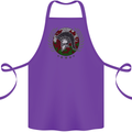 Welsh Bodybuilding Flag Gym Training Wales Cotton Apron 100% Organic Purple