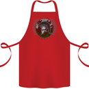 Welsh Bodybuilding Flag Gym Training Wales Cotton Apron 100% Organic Red