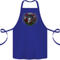 Welsh Bodybuilding Flag Gym Training Wales Cotton Apron 100% Organic Royal Blue