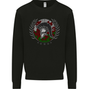 Welsh Bodybuilding Flag Gym Training Wales Kids Sweatshirt Jumper Black