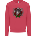 Welsh Bodybuilding Flag Gym Training Wales Kids Sweatshirt Jumper Heliconia