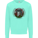 Welsh Bodybuilding Flag Gym Training Wales Kids Sweatshirt Jumper Peppermint