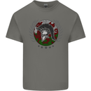 Welsh Bodybuilding Flag Gym Training Wales Kids T-Shirt Childrens Charcoal