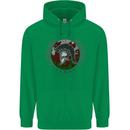 Welsh Bodybuilding Flag Gym Training Wales Mens 80% Cotton Hoodie Irish Green