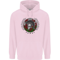 Welsh Bodybuilding Flag Gym Training Wales Mens 80% Cotton Hoodie Light Pink