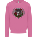 Welsh Bodybuilding Flag Gym Training Wales Mens Sweatshirt Jumper Azalea