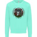 Welsh Bodybuilding Flag Gym Training Wales Mens Sweatshirt Jumper Peppermint
