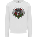 Welsh Bodybuilding Flag Gym Training Wales Mens Sweatshirt Jumper White