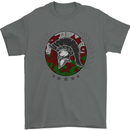 Welsh Bodybuilding Flag Gym Training Wales Mens T-Shirt 100% Cotton Charcoal