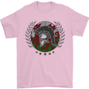 Welsh Bodybuilding Flag Gym Training Wales Mens T-Shirt 100% Cotton Light Pink