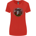 Welsh Bodybuilding Flag Gym Training Wales Womens Wider Cut T-Shirt Red