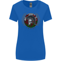 Welsh Bodybuilding Flag Gym Training Wales Womens Wider Cut T-Shirt Royal Blue