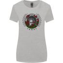 Welsh Bodybuilding Flag Gym Training Wales Womens Wider Cut T-Shirt Sports Grey