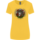 Welsh Bodybuilding Flag Gym Training Wales Womens Wider Cut T-Shirt Yellow