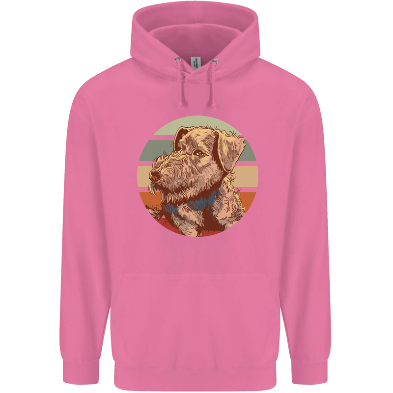 Welsh Terrier Dog Mens 80% Cotton Hoodie Azelea