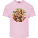 Welsh Terrier Dog Mens Cotton T-Shirt Tee Top Light Pink